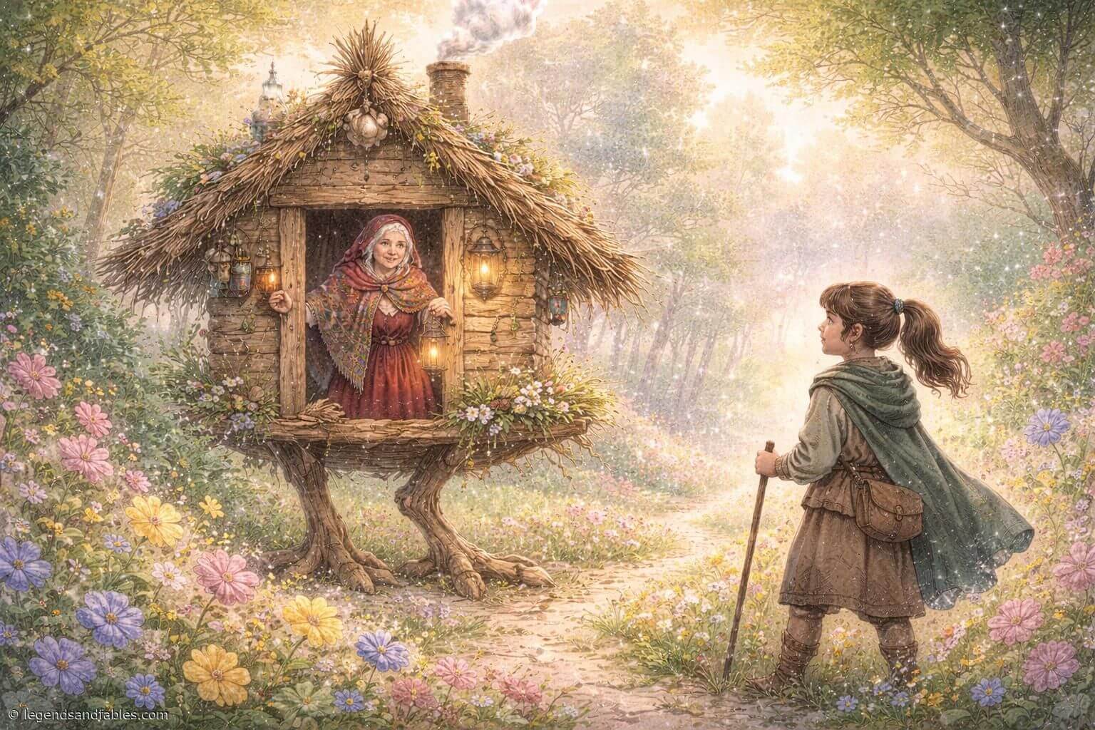 Baba Yaga and the Brave Girl