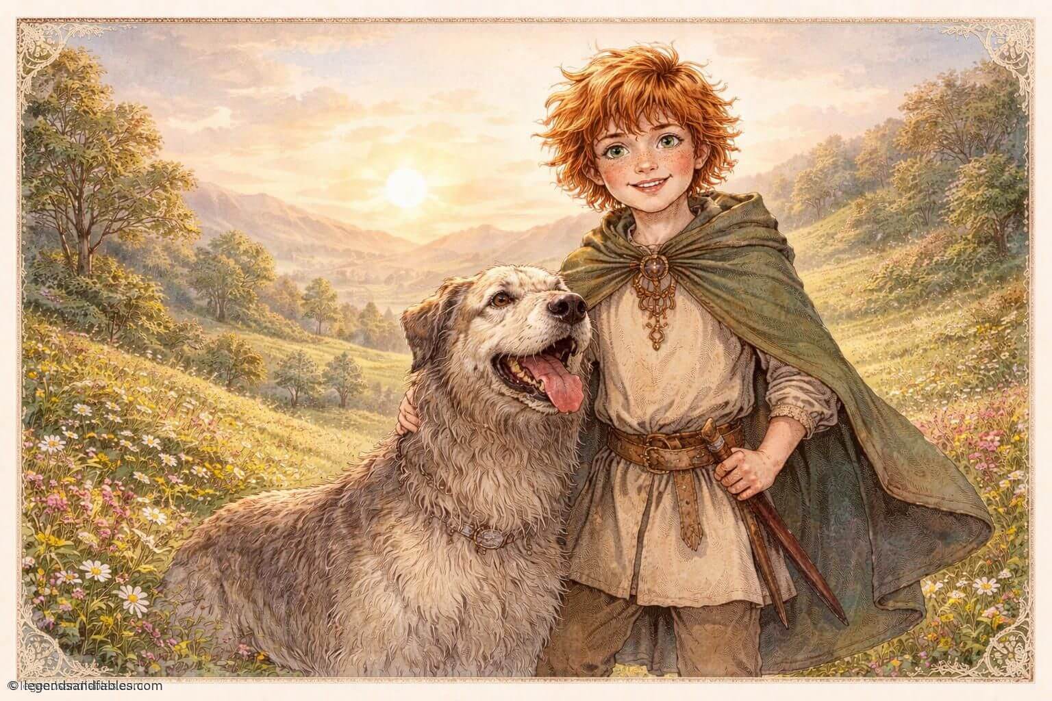 Cú Chulainn and the Hound