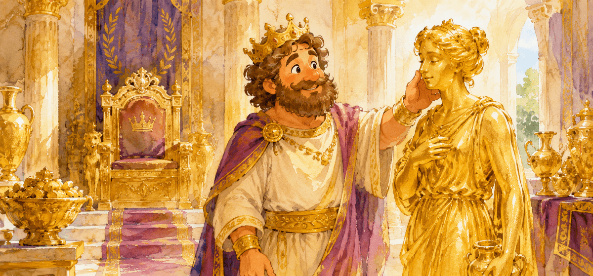 King Midas and the Golden Touch — Legends and Fables