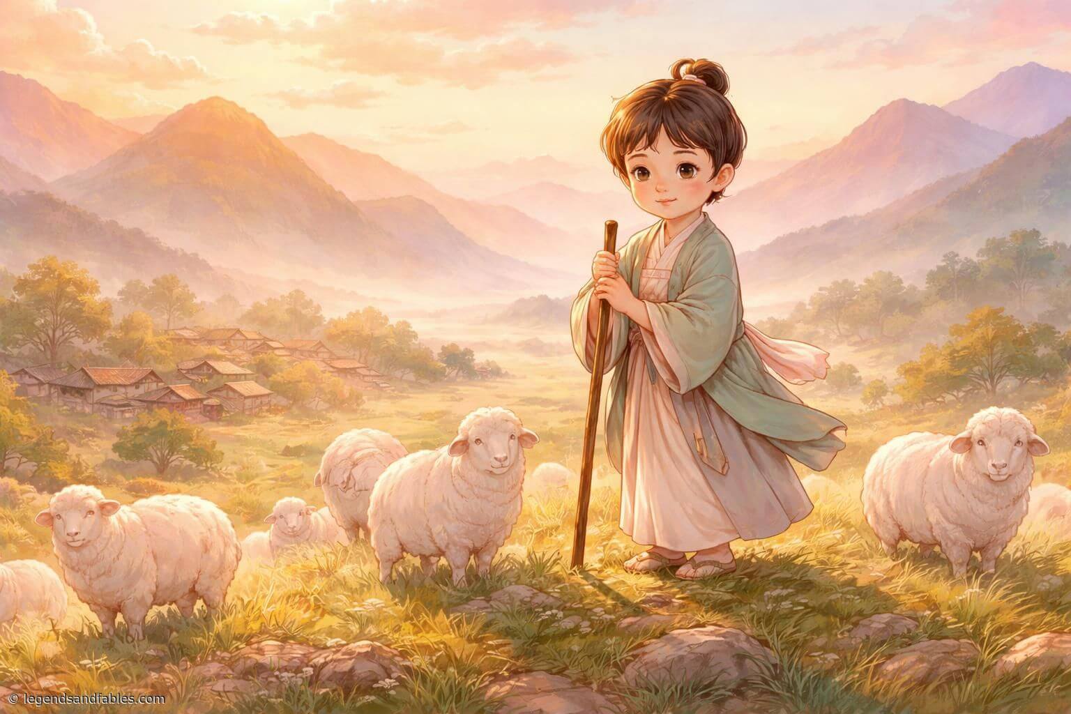 The Boy Who Cried Wolf — A Chinese Tale