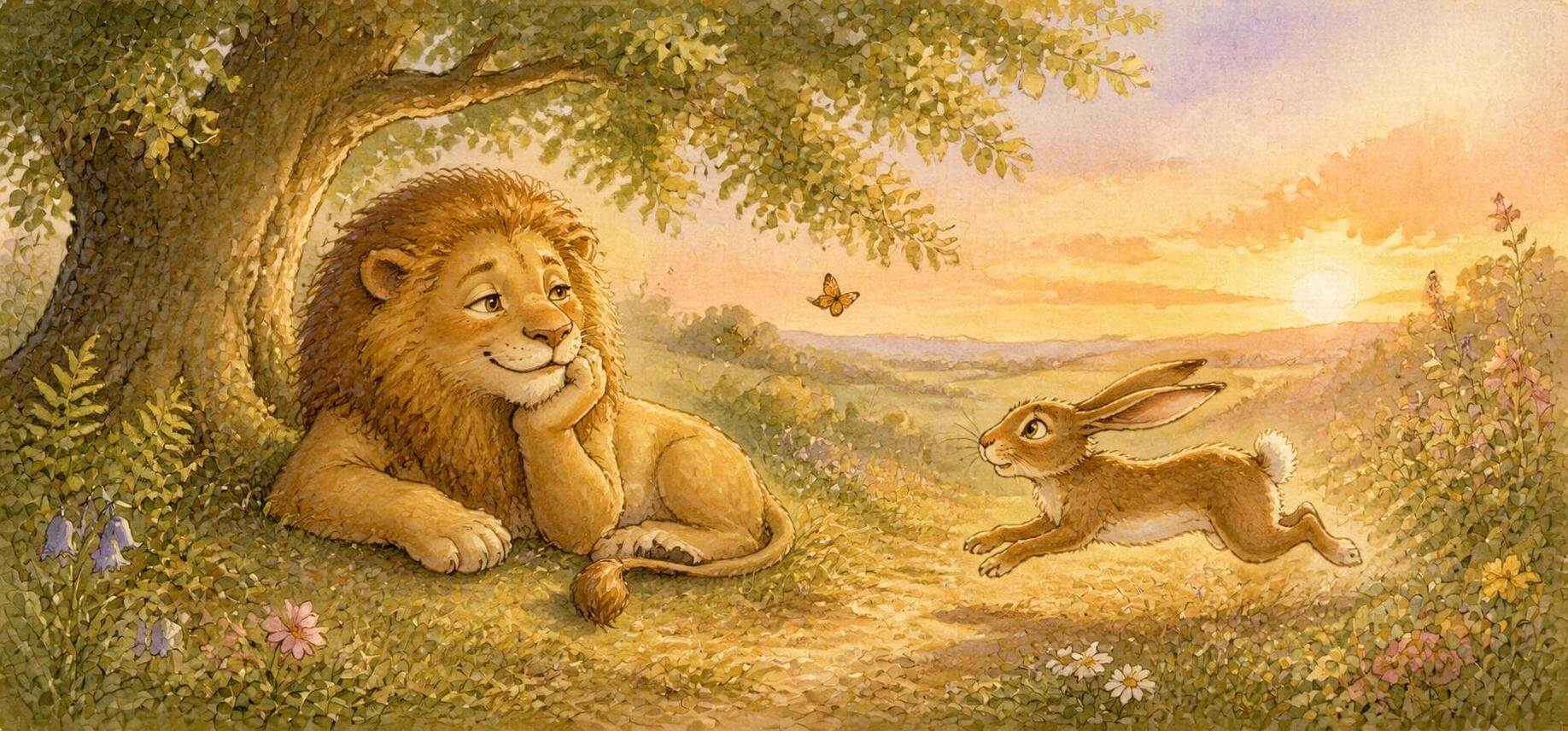 The Lion and the Hare