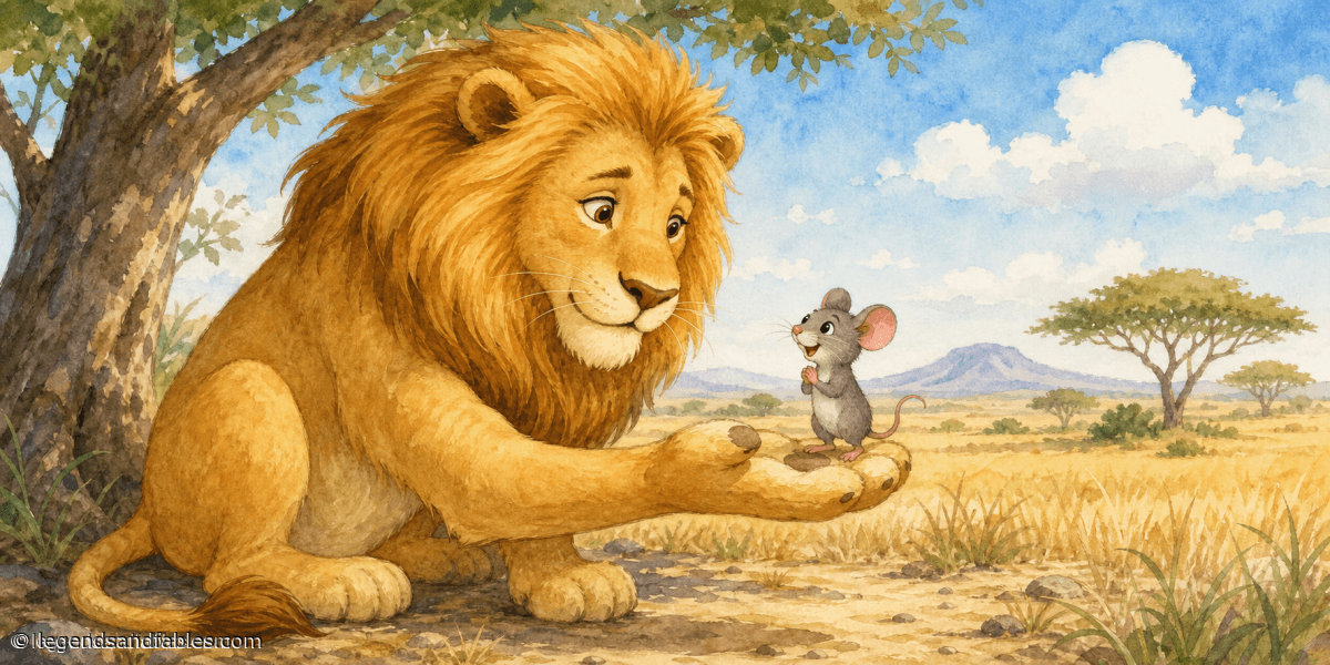 The Lion and the Mouse