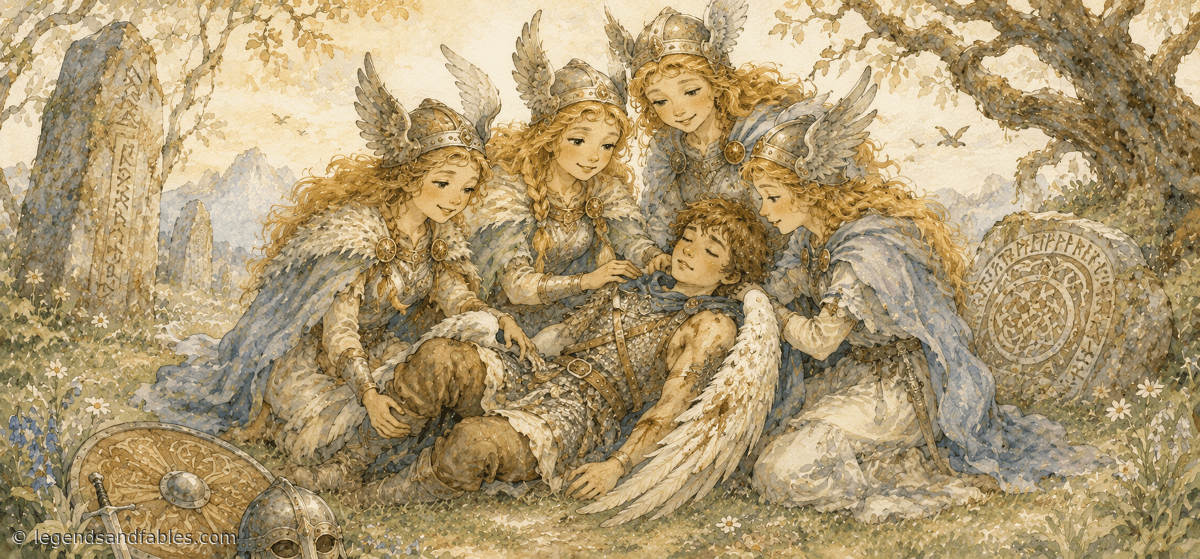Le Valchirie e l'Eroe Caduto