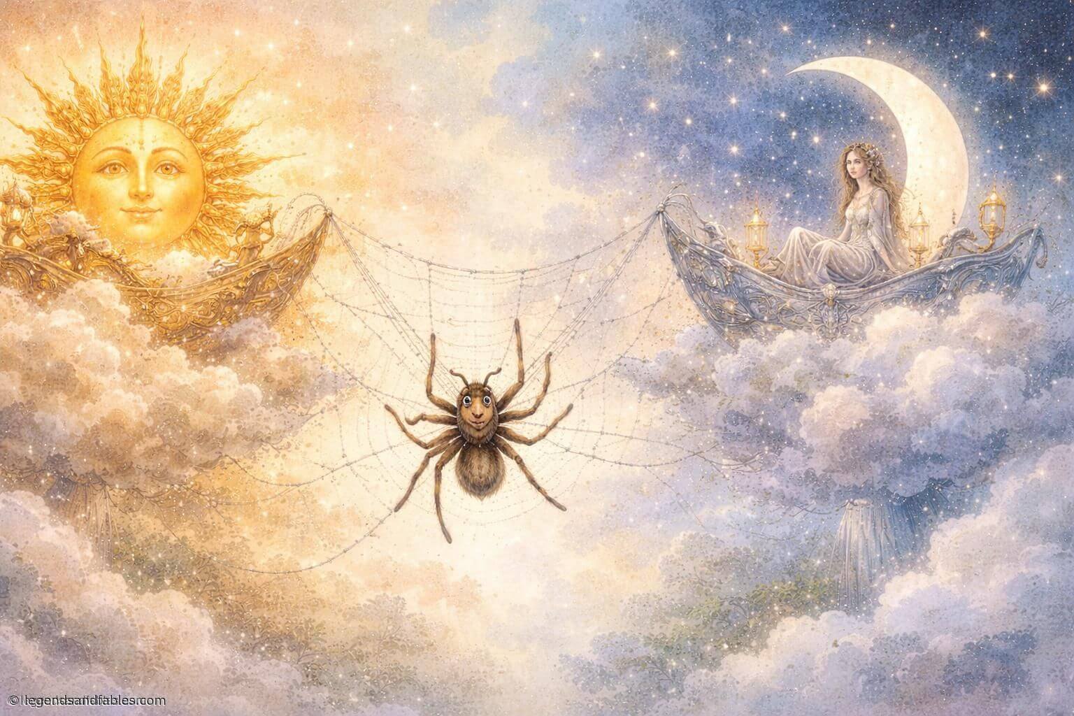 Why the Sun and Moon Live in the Sky