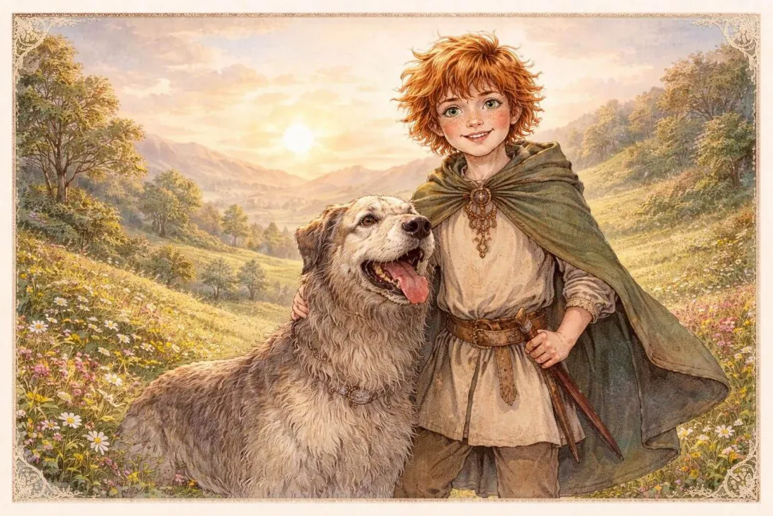Cú Chulainn and the Hound