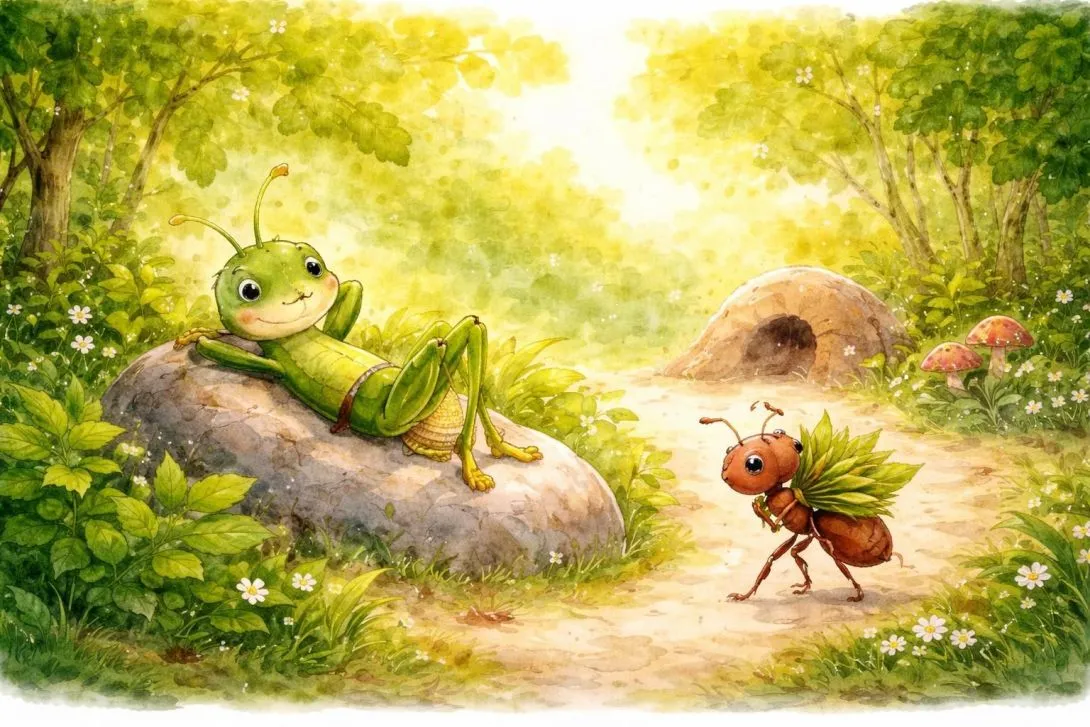 The Ant and the Grasshopper