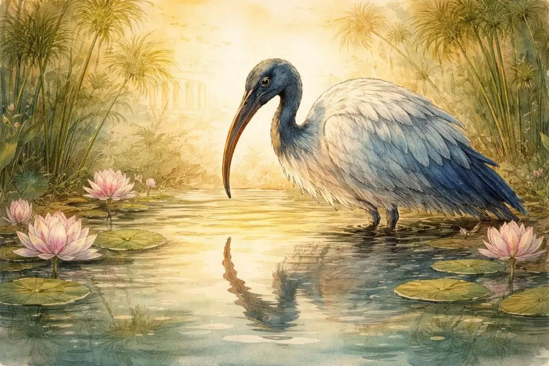 How the Ibis Bird Got Its Curved Beak