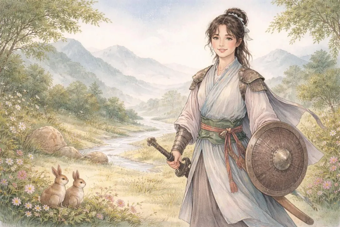 Mulan the Brave Warrior