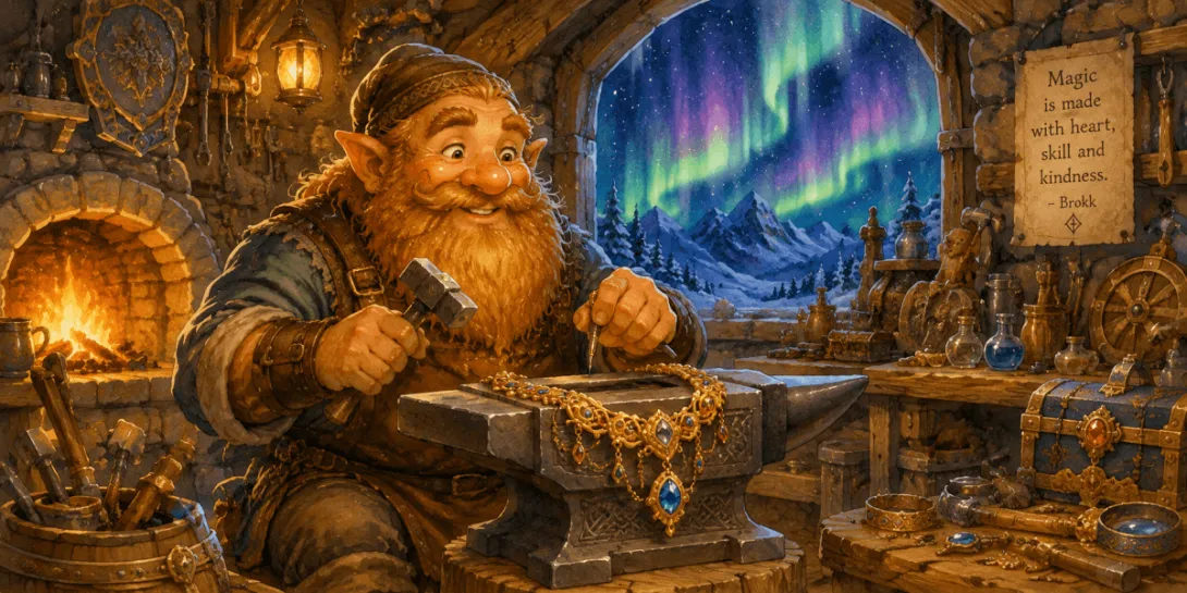 The Dwarf Who Made Magic Gifts